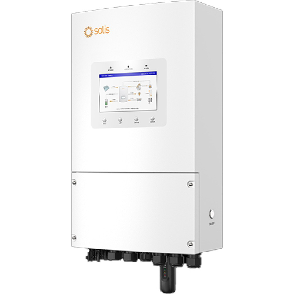 Solis 10kW S6-EH1P(3-10)K-L-PLUS Hybrid Inverter | IP66 Single Phase Solar Inverter | 2 MPPT | 10kW Backup Support