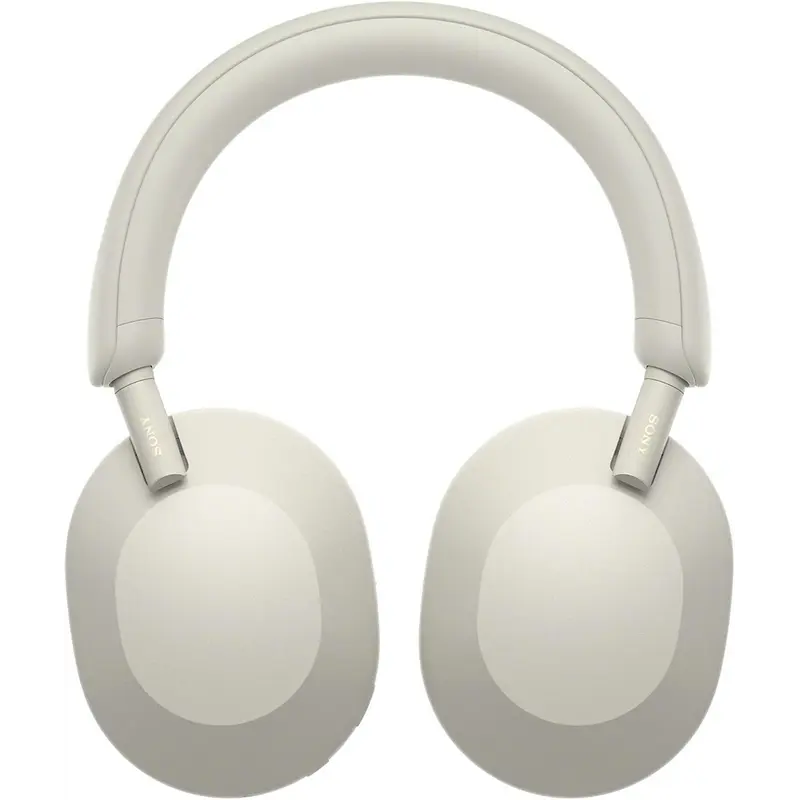 Sony WH-1000XM5 Premium Noise Canceling Headphones, Auto NC Optimizer, 30-Hour Battery, Alexa Voice Control, Silver