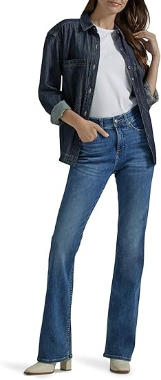 Lee Women's Ultra Lux Comfort with Flex Motion Bootcut Jean