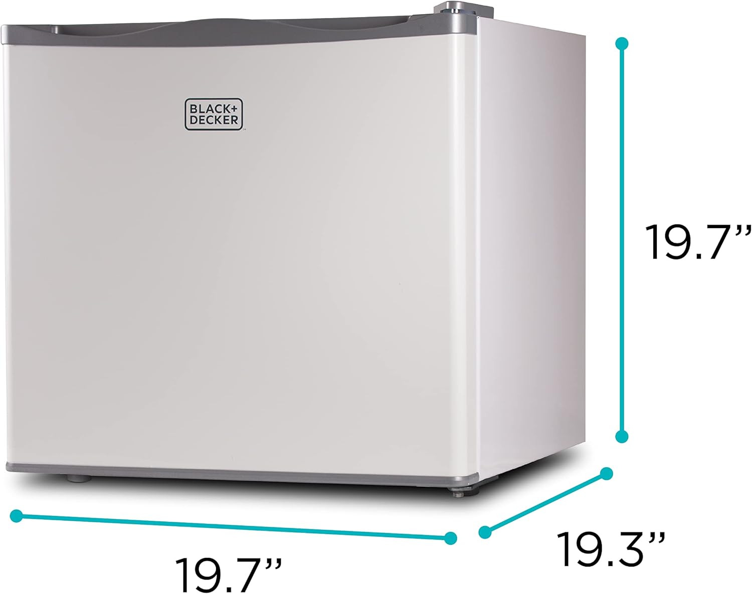 Whynter Upright Freezer with Lock, 3 Cu. Ft. Small Freezer Mini Freezer for Bedrooms, Dorms, Garages, Offices CUF-301SS, Stainless Steel, Energy Star